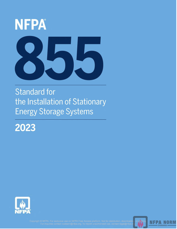 NFPA 855 PDF